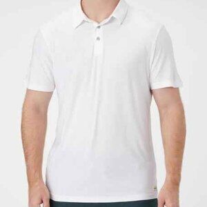 LIKE NEW Vuori Men's Strato Tech Polo White SIZE LARGE